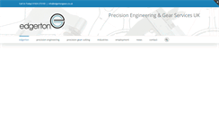 Desktop Screenshot of edgertongears.co.uk